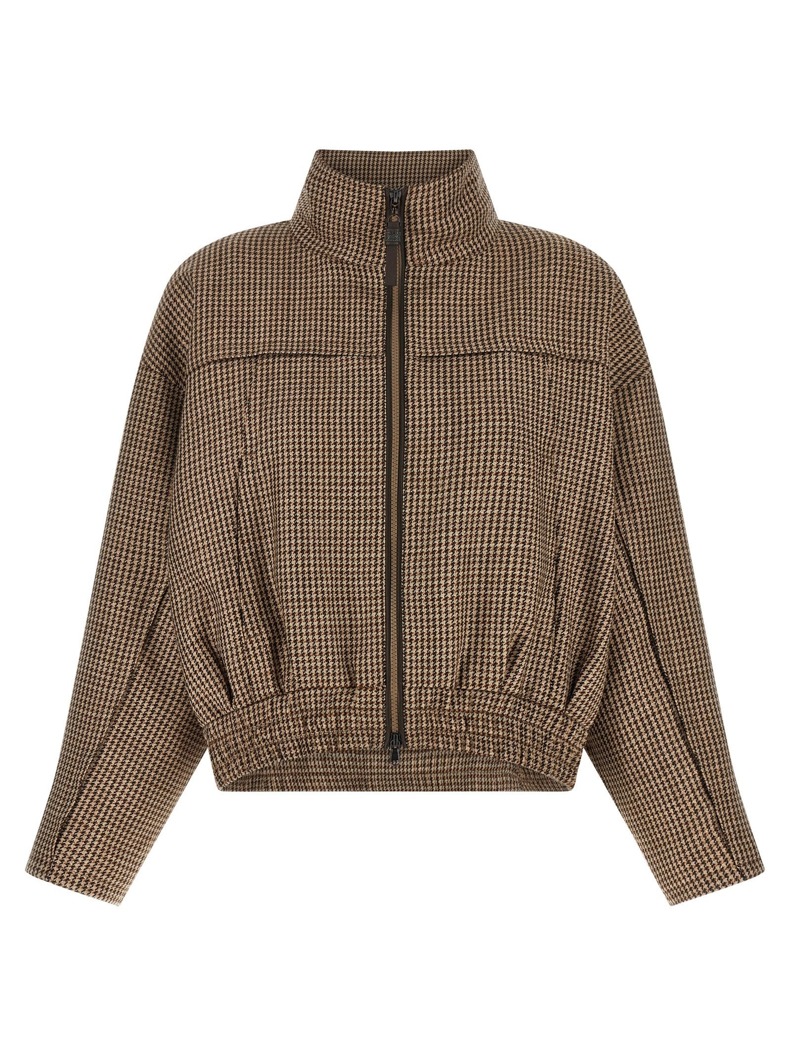 'Shiny Zipper Pull' jacket