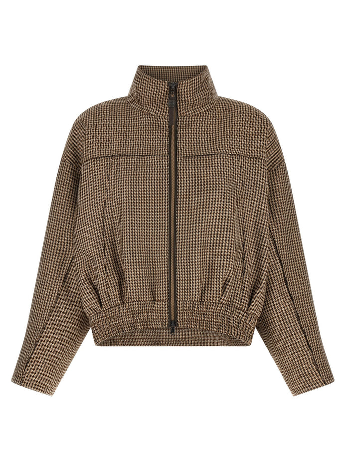 'Shiny Zipper Pull' jacket