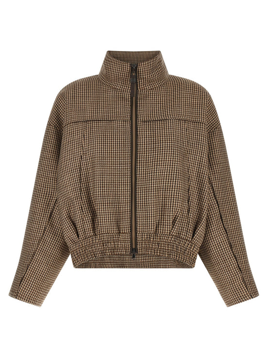 'Shiny Zipper Pull' jacket