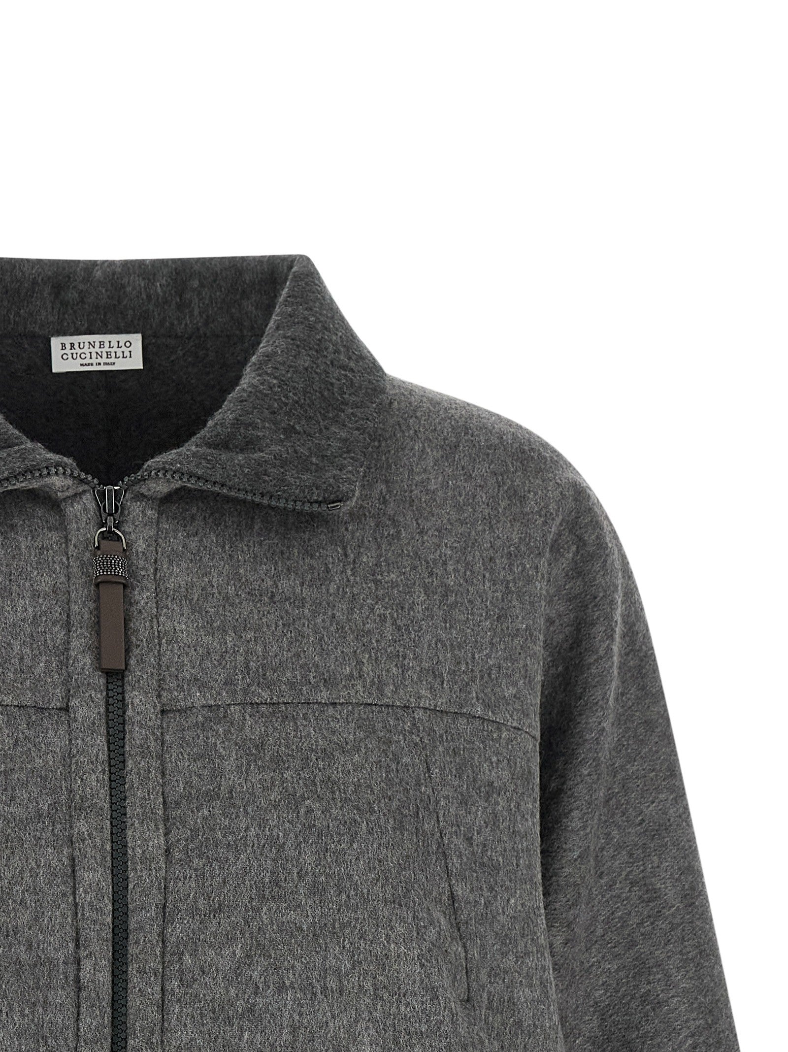 'Shiny Zipper Pull' jacket
