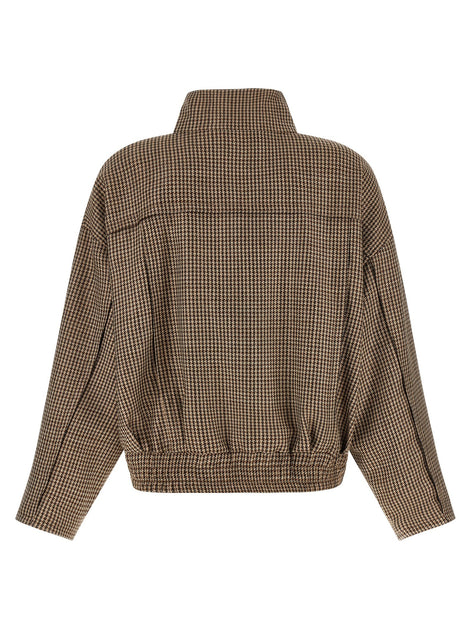 'Shiny Zipper Pull' jacket