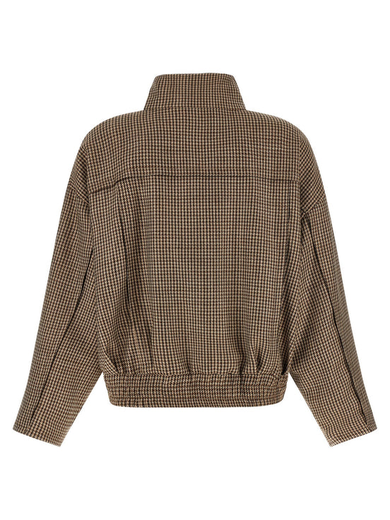 'Shiny Zipper Pull' jacket