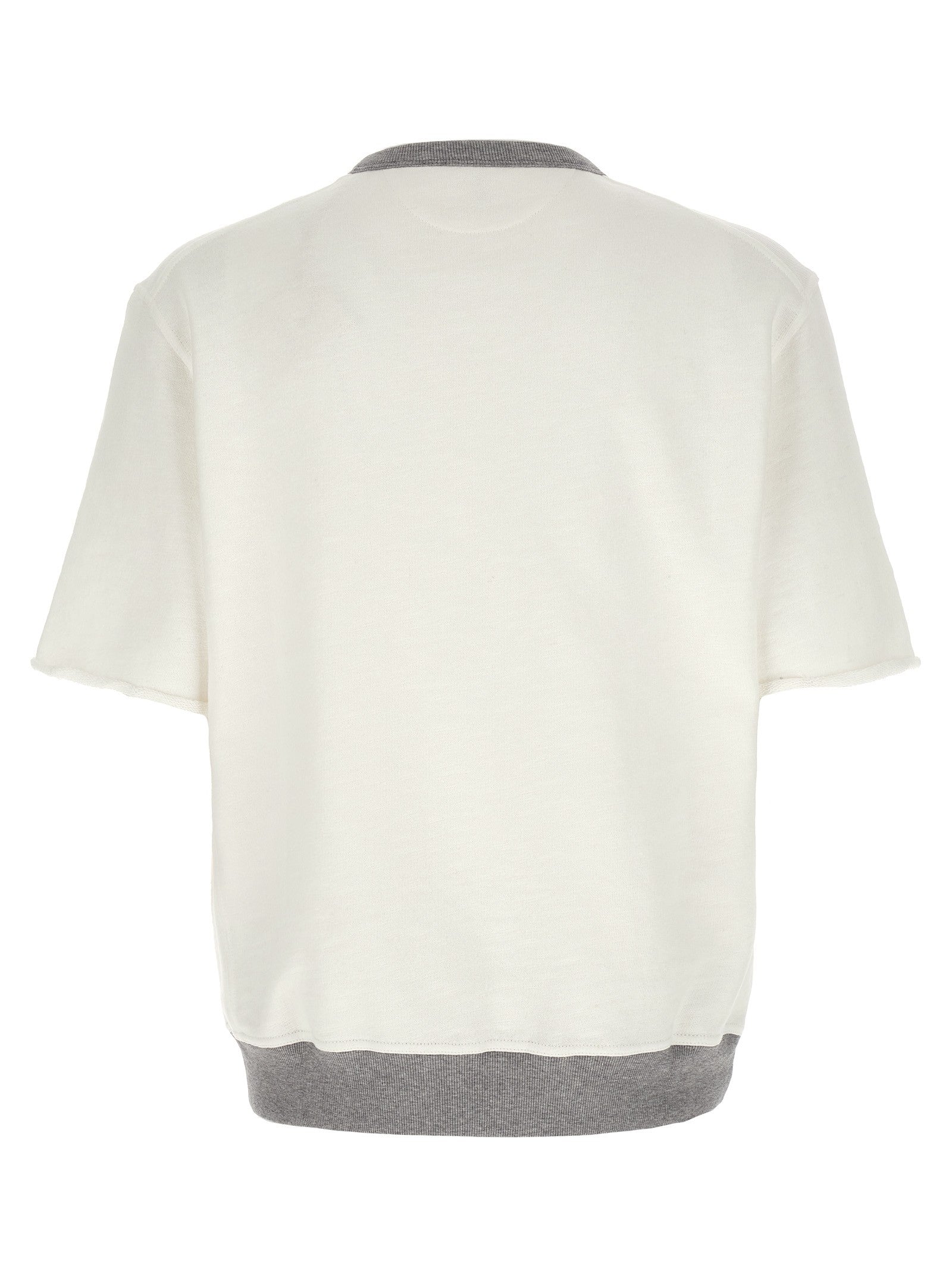 Short sleeved sweatshirt