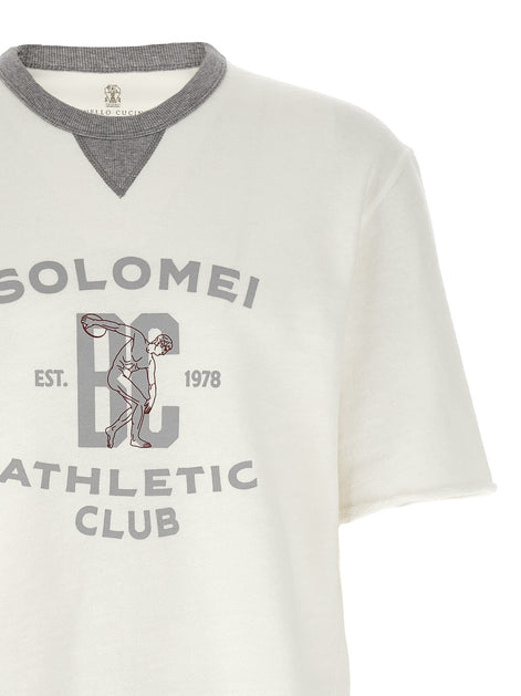 Short sleeved sweatshirt