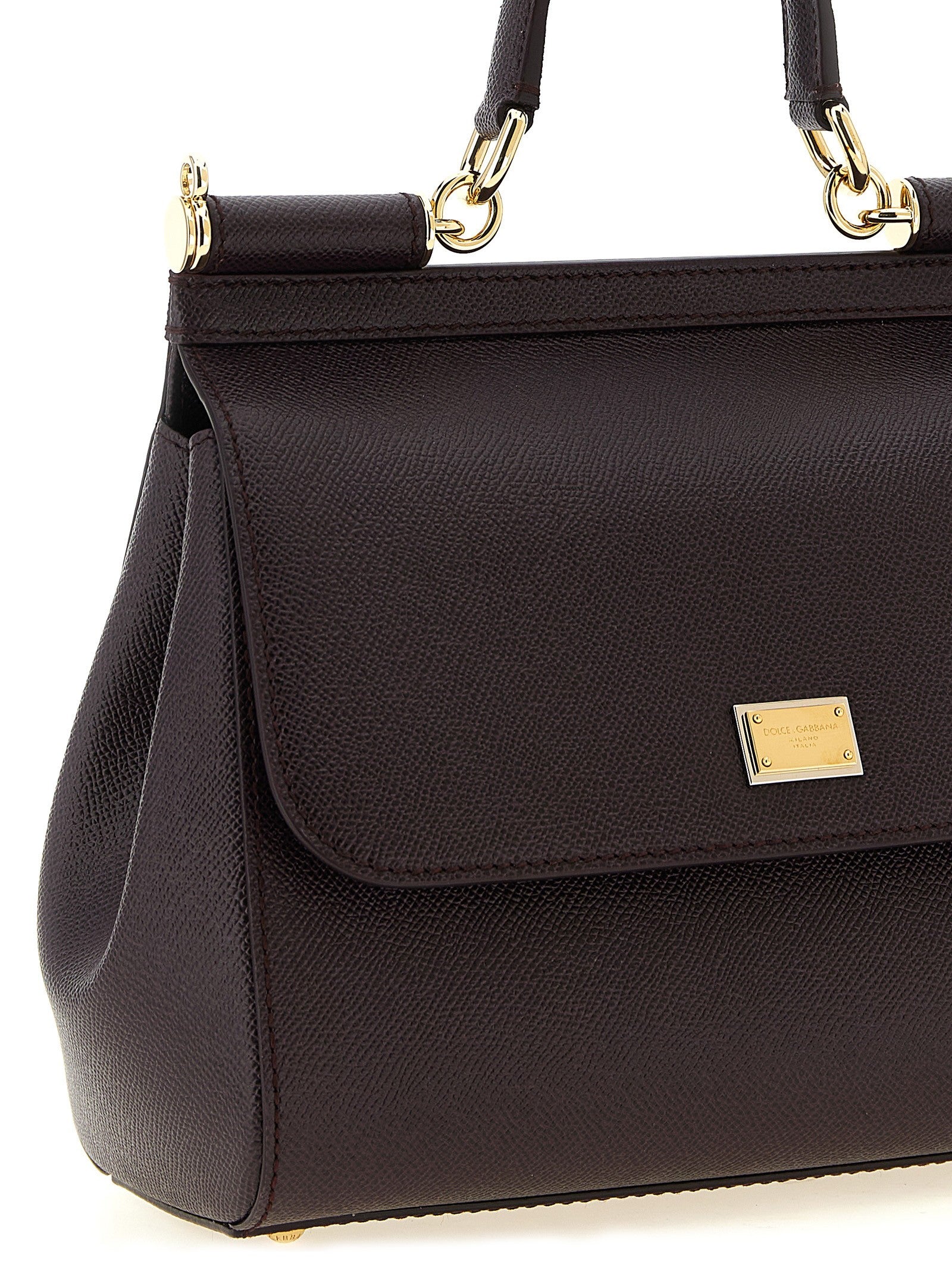 Dolce & Gabbana 'Sicily Grande' Dauphine leather handbag