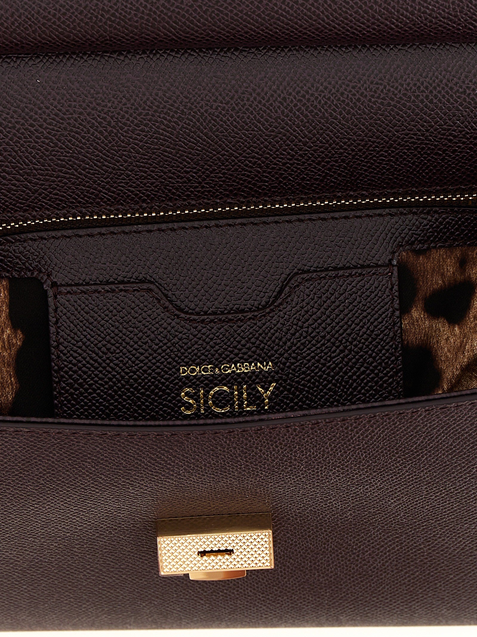 Dolce & Gabbana 'Sicily Grande' Dauphine leather handbag
