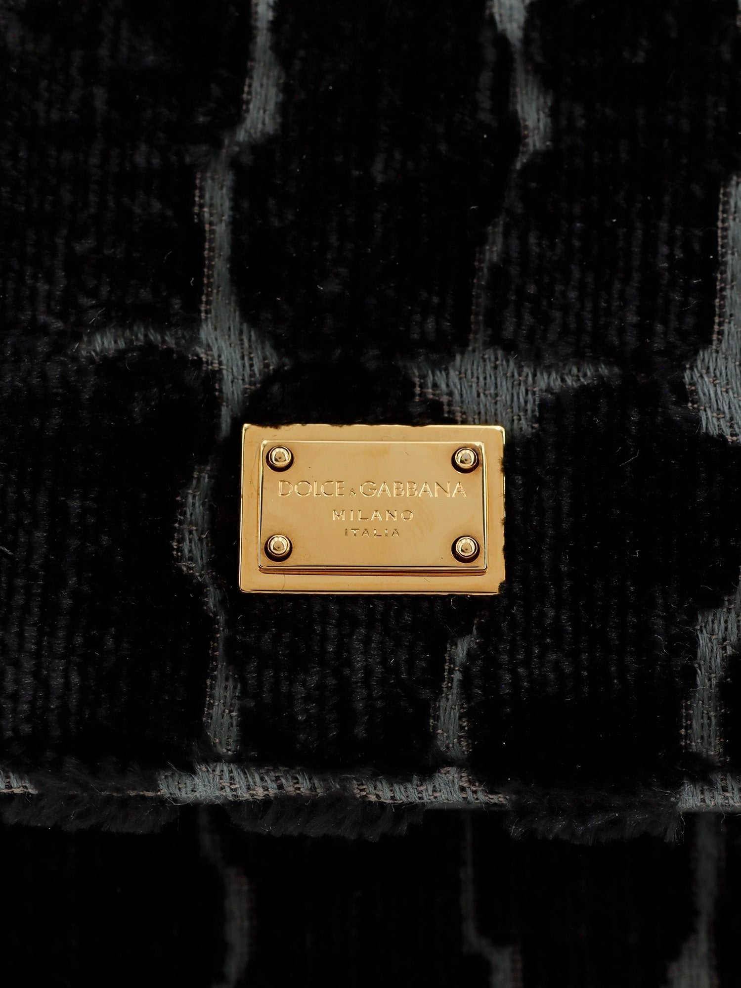 Dolce & Gabbana Sicily velvet handbag