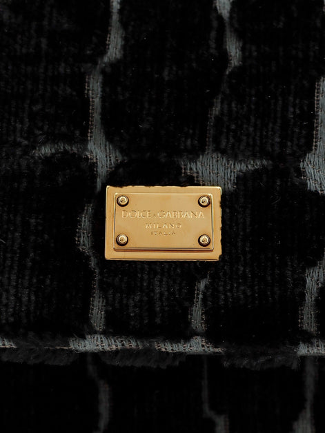 Dolce & Gabbana Sicily velvet handbag
