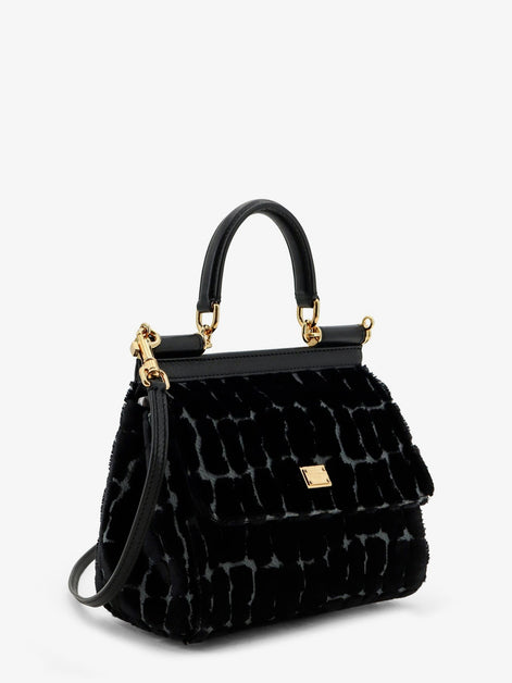 Dolce & Gabbana Sicily velvet handbag