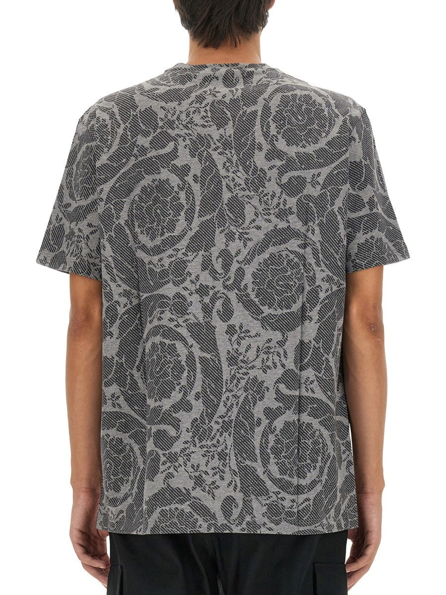 SILHOUETTE BAROQUE LOGO T-SHIRT