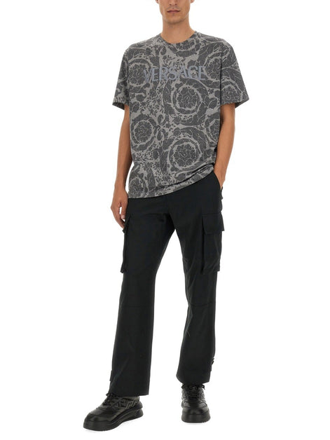 SILHOUETTE BAROQUE LOGO T-SHIRT