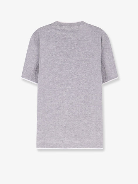 Brunello Cucinelli Silk and cotton blend T-shirt