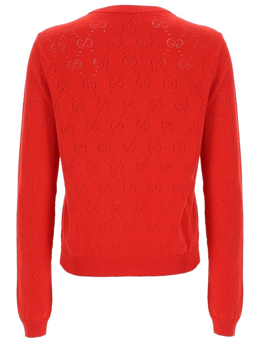 Gucci SILK AND COTTON CARDIGAN