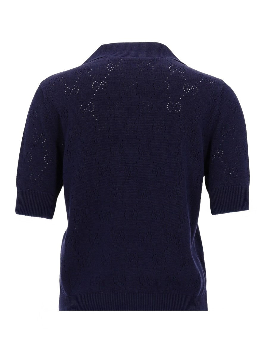Gucci SILK AND COTTON POLO SHIRT