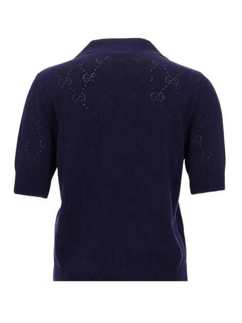 Gucci SILK AND COTTON POLO SHIRT