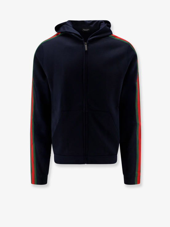 Silk and cotton sweatshirt