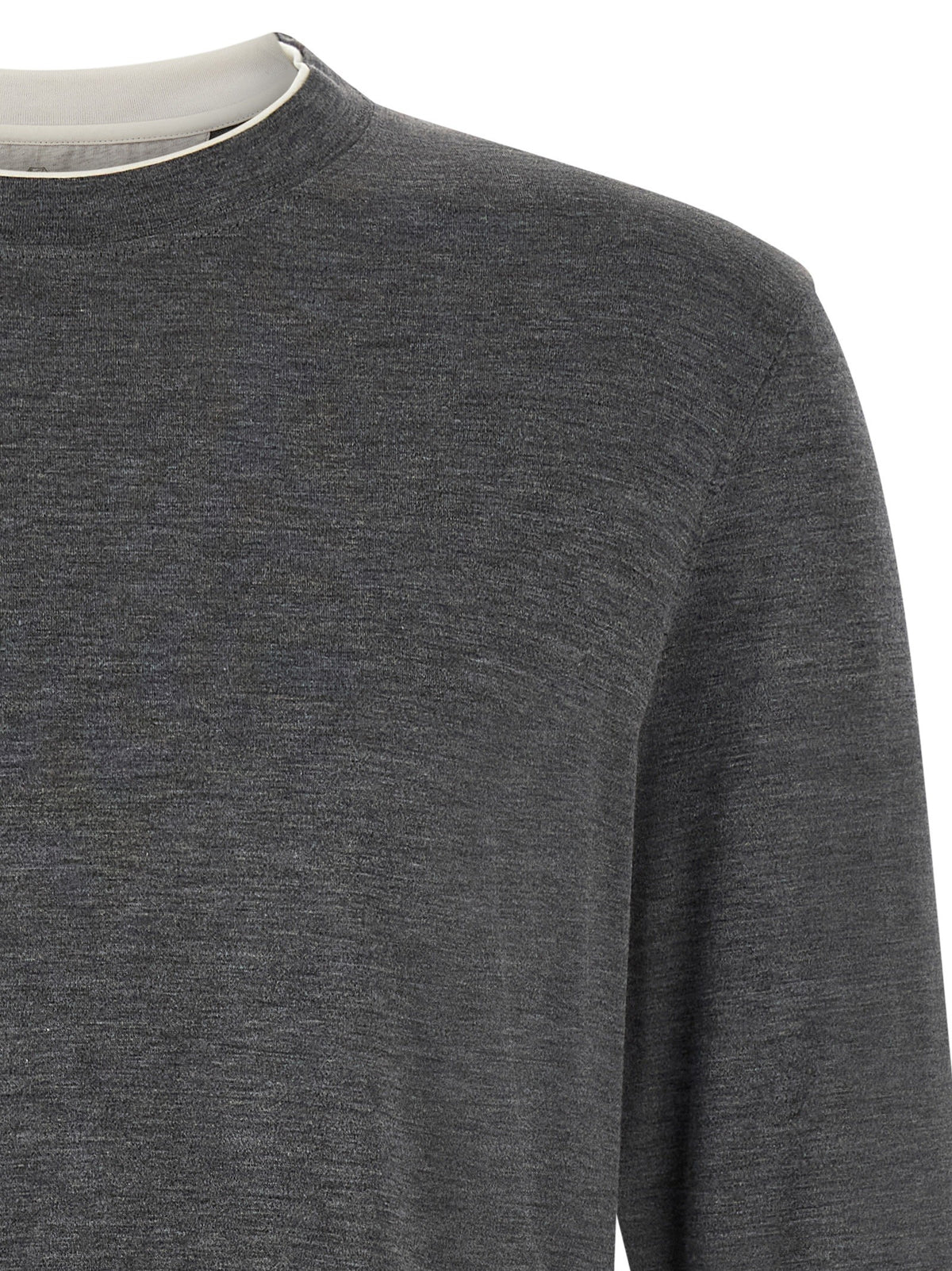 Brunello Cucinelli Silk and cotton blend T-shirt