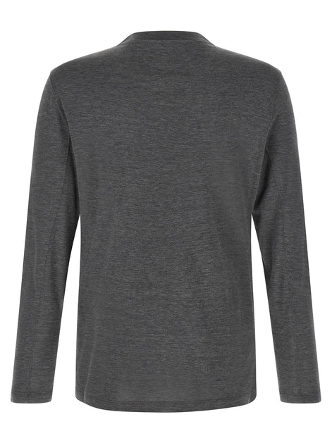 Brunello Cucinelli Silk and cotton blend T-shirt