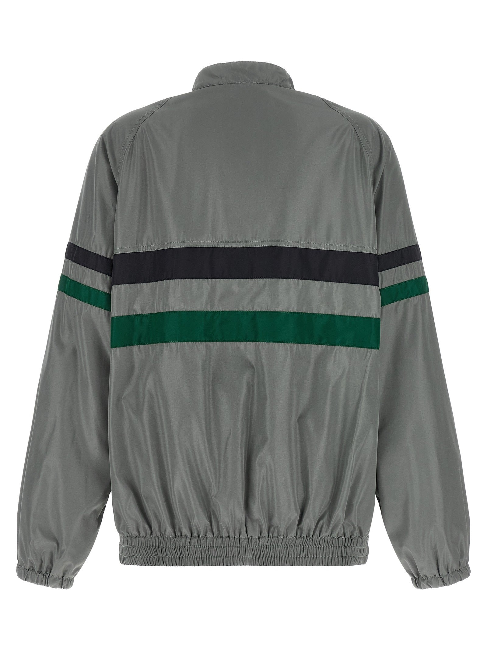 Silk blouson tec