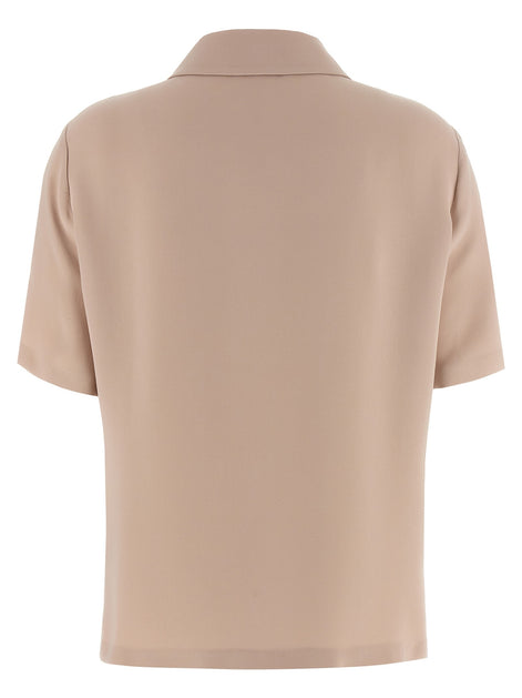 Fendi Silk polo shirt