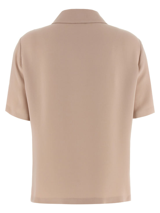 Fendi Silk polo shirt