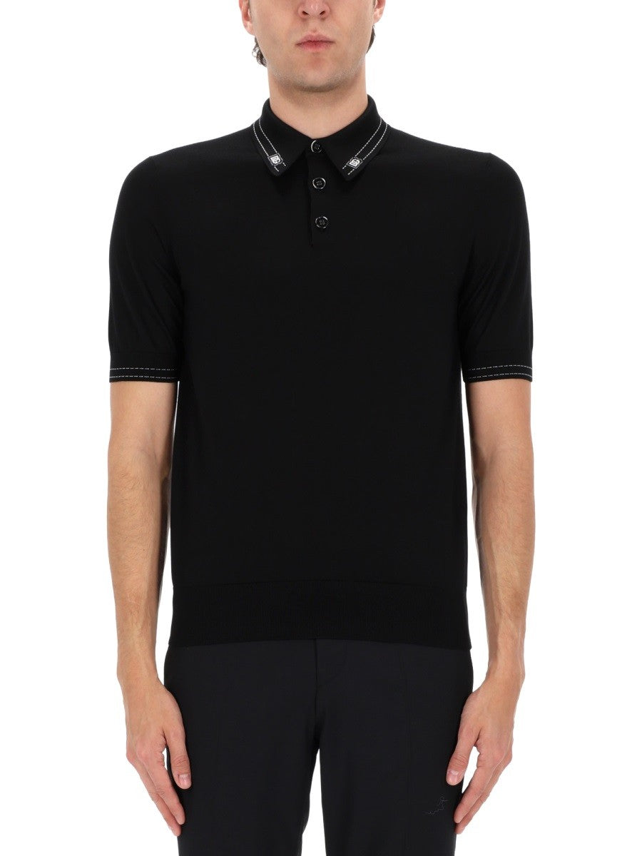 Dolce & Gabbana SILK POLO.