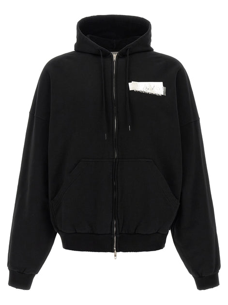 'Silver Tape' hoodie