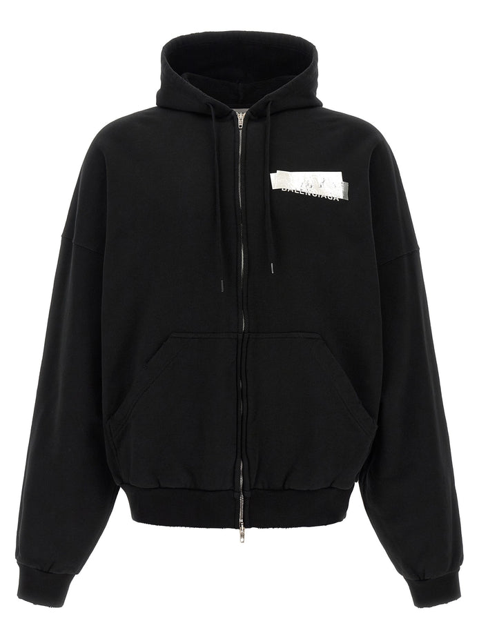 'Silver Tape' hoodie