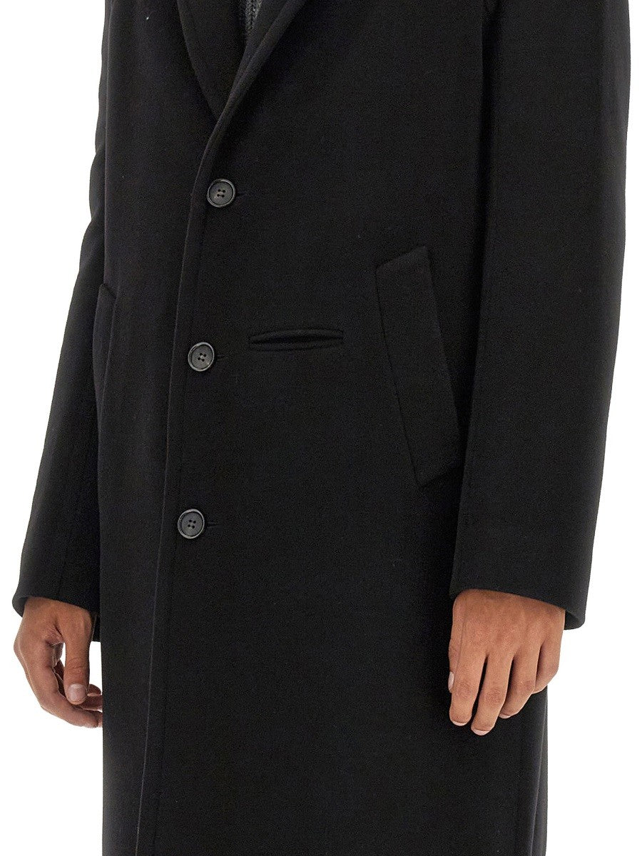 SINGLE-BREASTED COAT