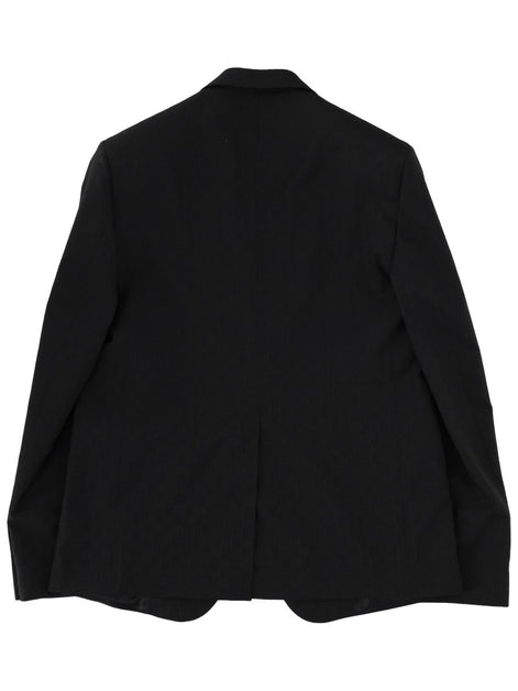 Gucci SINGLE-BREASTED JACKET WITH "GG" WEAVE