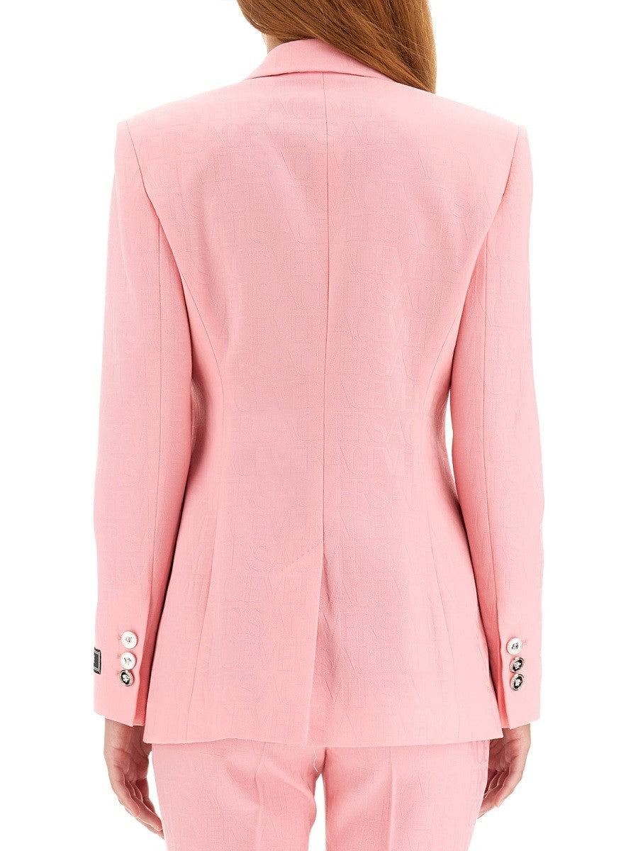 SINGLE BREASTED MEDUSA JACKET