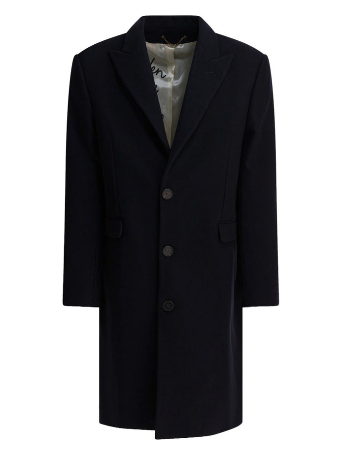 SINGLE-BREASTED WOOL COAT