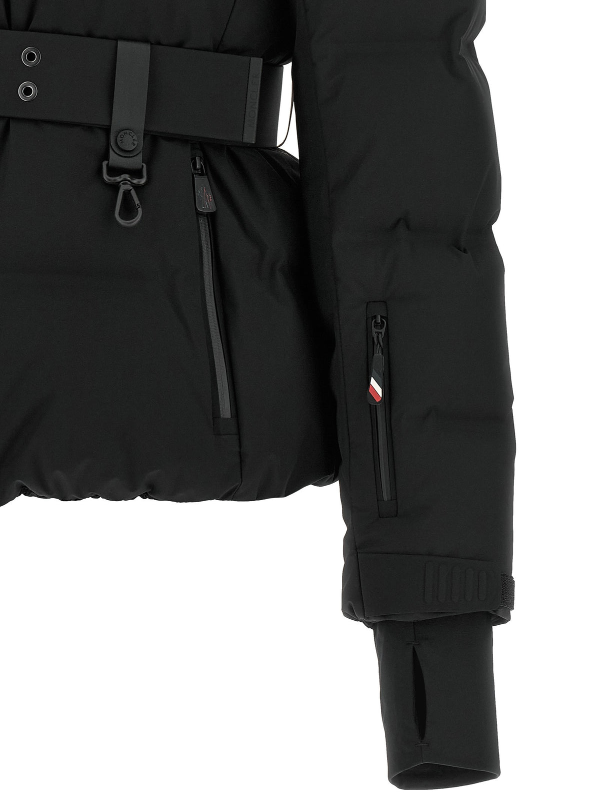 MONCLER GRENOBLE 'Sioule' black ski jacket