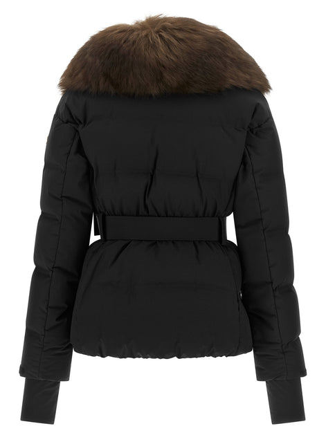 MONCLER GRENOBLE 'Sioule' black ski jacket
