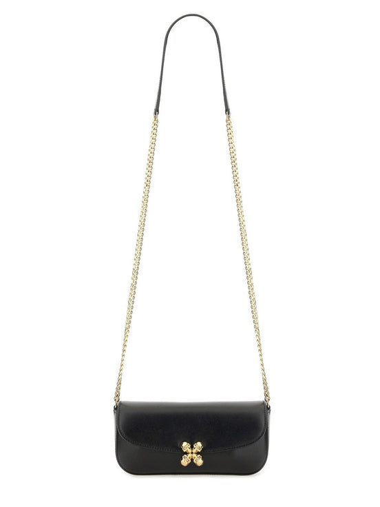 "SKULL FLOWER" BAG SMALL