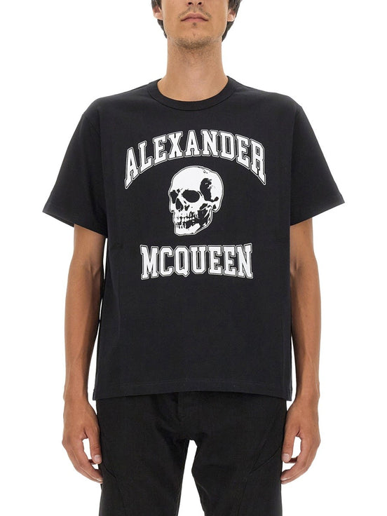 SKULL LOGO T-SHIRT