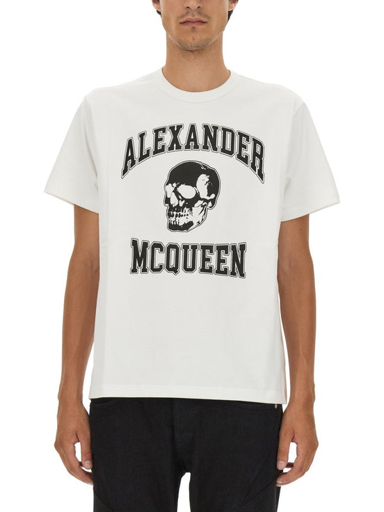 SKULL LOGO T-SHIRT