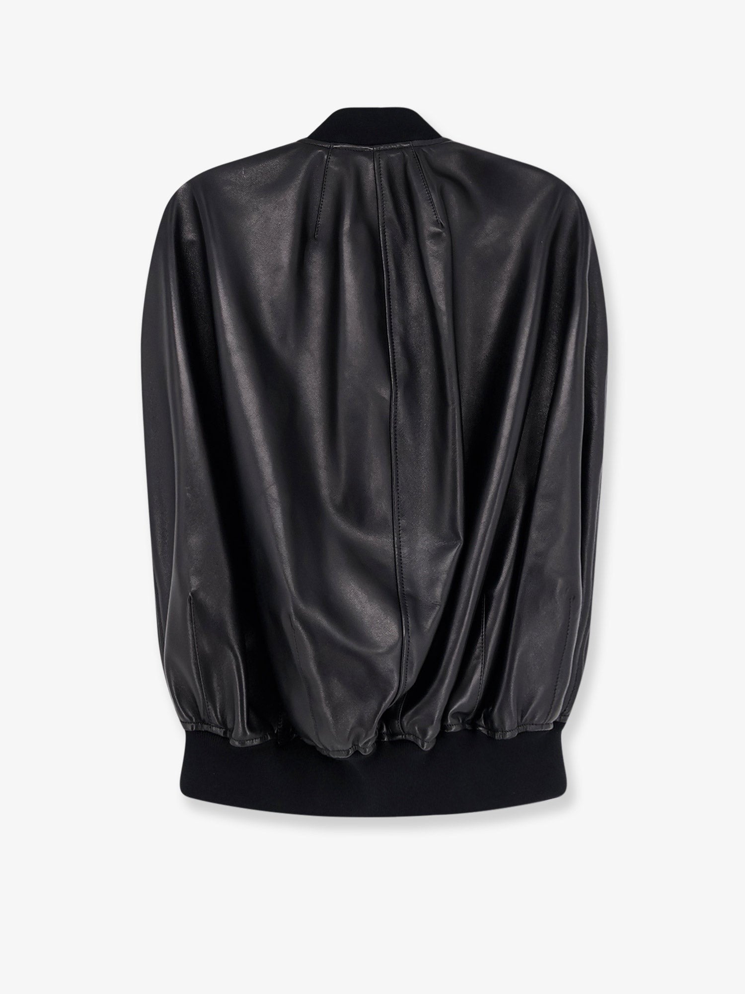 Balenciaga Sleeveless leather jacket