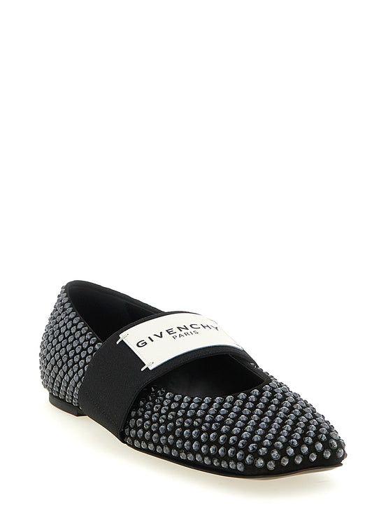 'Sliced Square' ballet flats