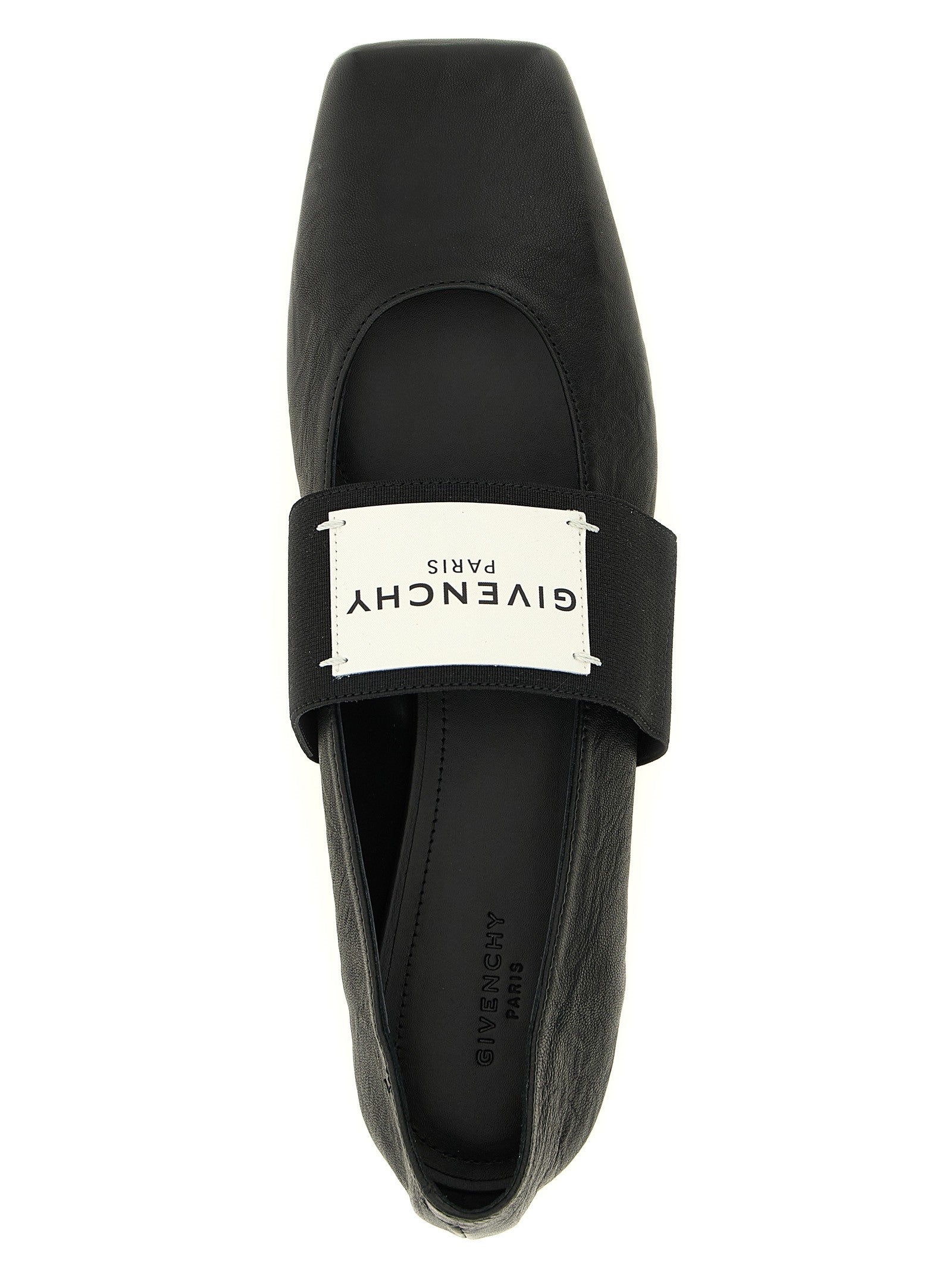 'Sliced Square' ballet flats