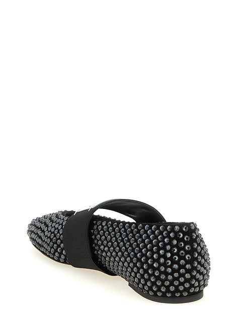 'Sliced Square' ballet flats