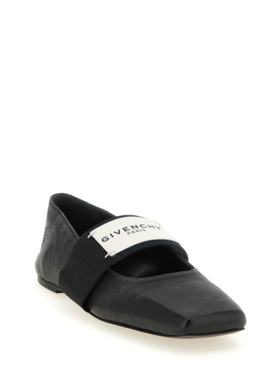 'Sliced Square' ballet flats