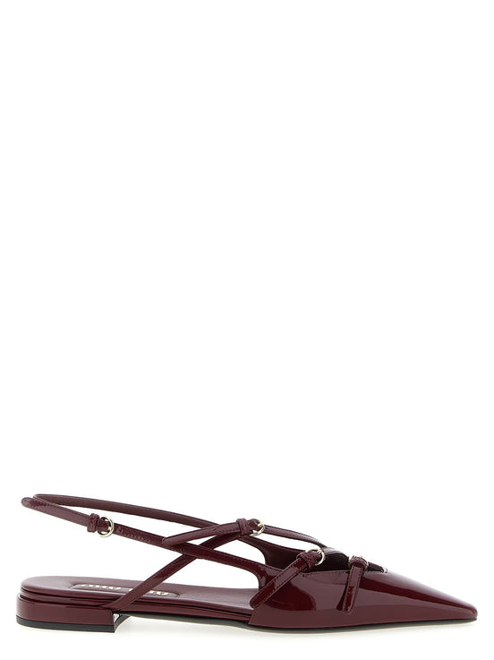Slingback straps
