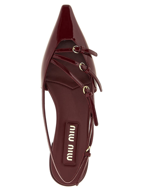 Slingback straps