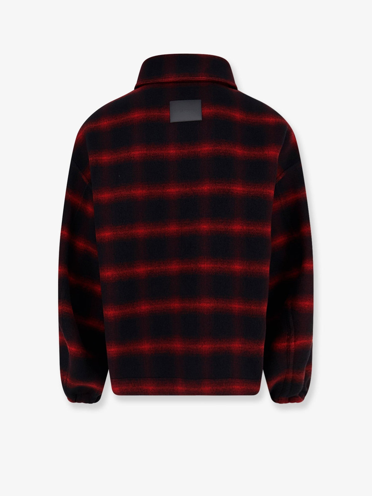 Balenciaga Slip-On madras wool jacket