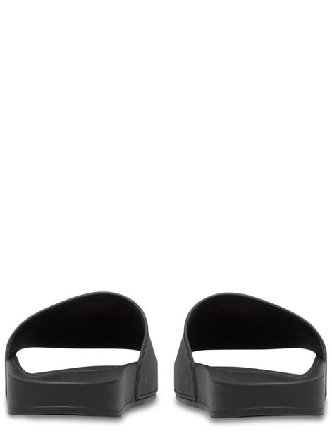 SLIP-ON SANDAL WITH LOGO