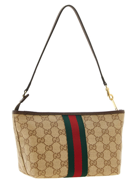 Gucci Small beige GG pouch