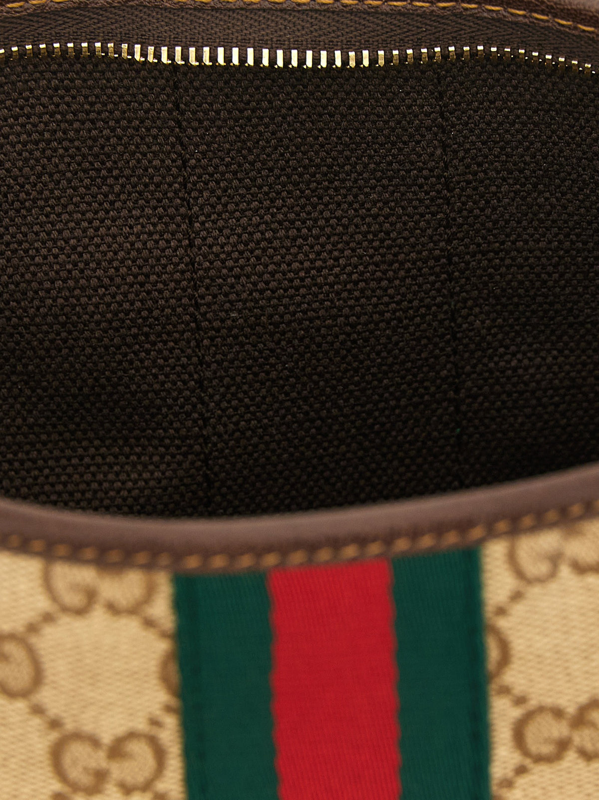 Gucci Small beige GG pouch