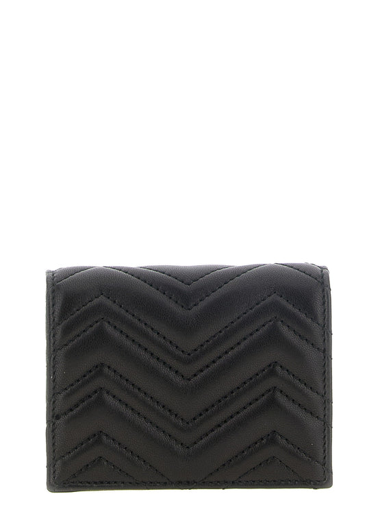Gucci Small black 'GG Marmont' wallet