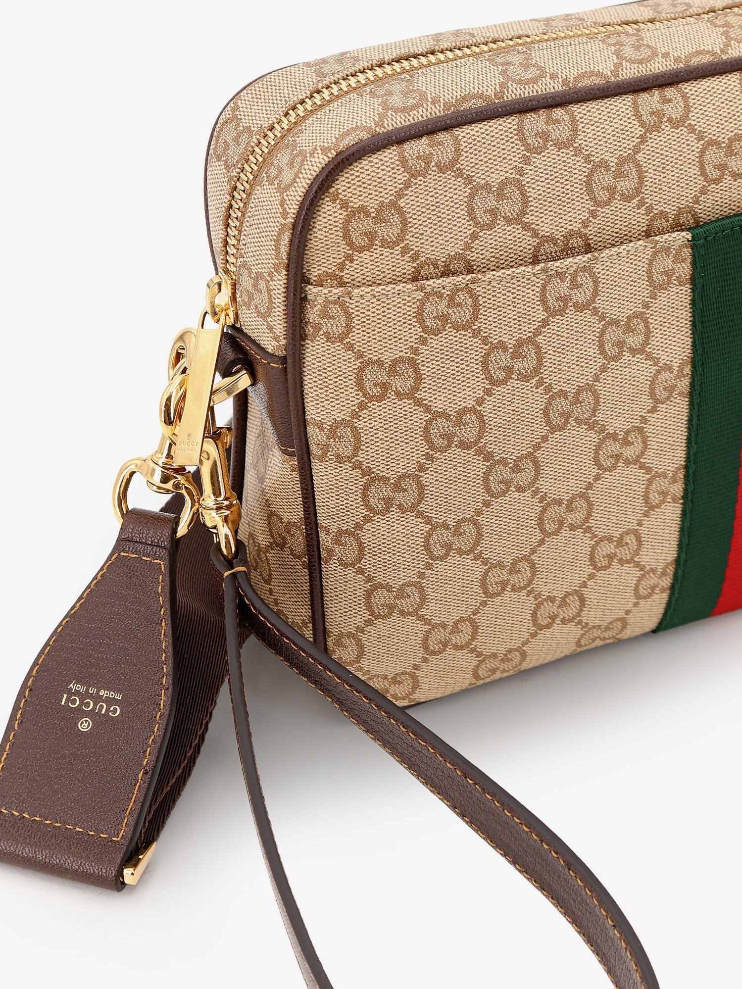 Small crossbody bag with Web detail